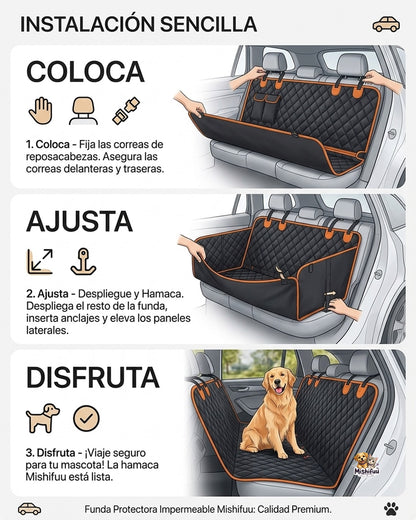 Viaja con tu mascota sin ensuciar tu coche.